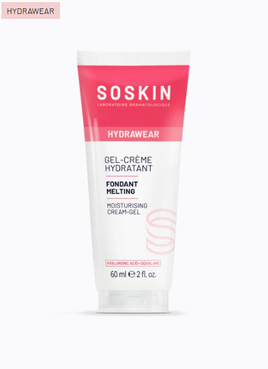 SOSKIN HYDRAWEAR MOISTURIZING CREAM-GEL 
Feuchtigkeitsspendendes Gel-Creme für empfindliche Haut