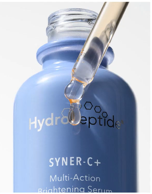 HYDROPEPTIDE SYNER-C+ MULTI-ACTION BRIGHTENING SERUM 
HP Multifunktionales aufhellendes Serum mit 20 % stabilisiertem Vitamin C