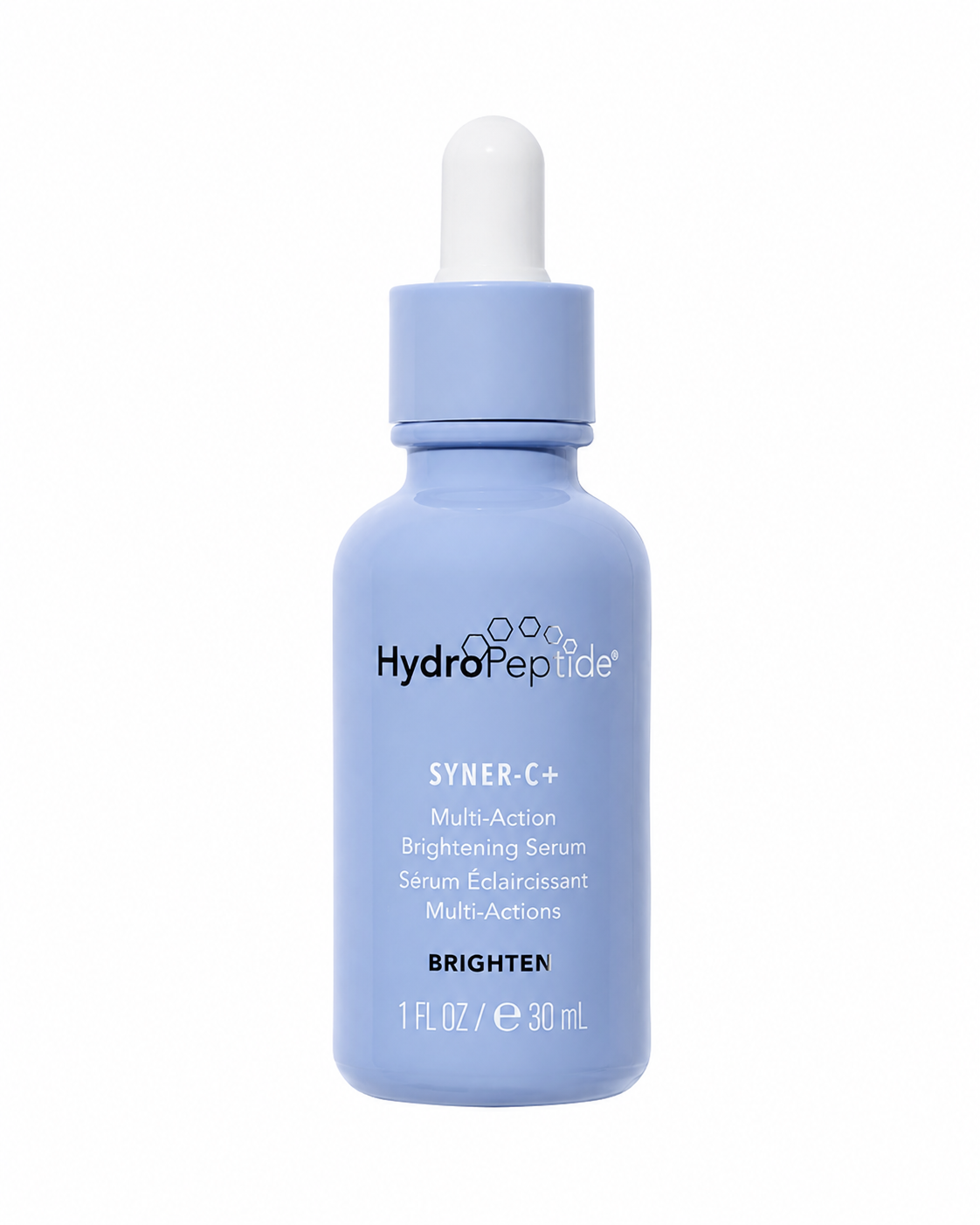HYDROPEPTIDE SYNER-C+ MULTI-ACTION BRIGHTENING SERUM 
HP Multifunktionales aufhellendes Serum mit 20 % stabilisiertem Vitamin C