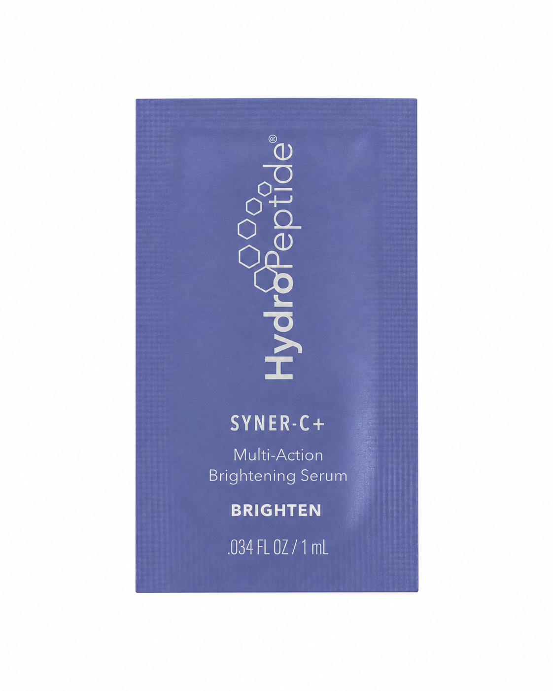 HYDROPEPTIDE SYNER-C+ MULTI-ACTION BRIGHTENING SERUM 
HP Multifunktionales aufhellendes Serum mit 20 % stabilisiertem Vitamin C
