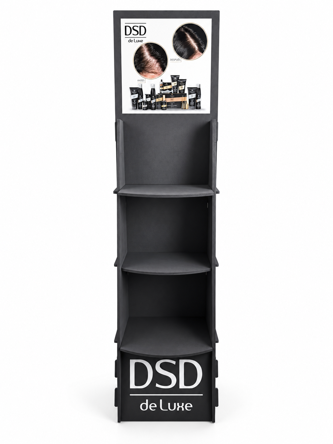 DSD FLOOR DISPLAY UNIT 
Hydropeptide Präsentationsständer für Kosmetik