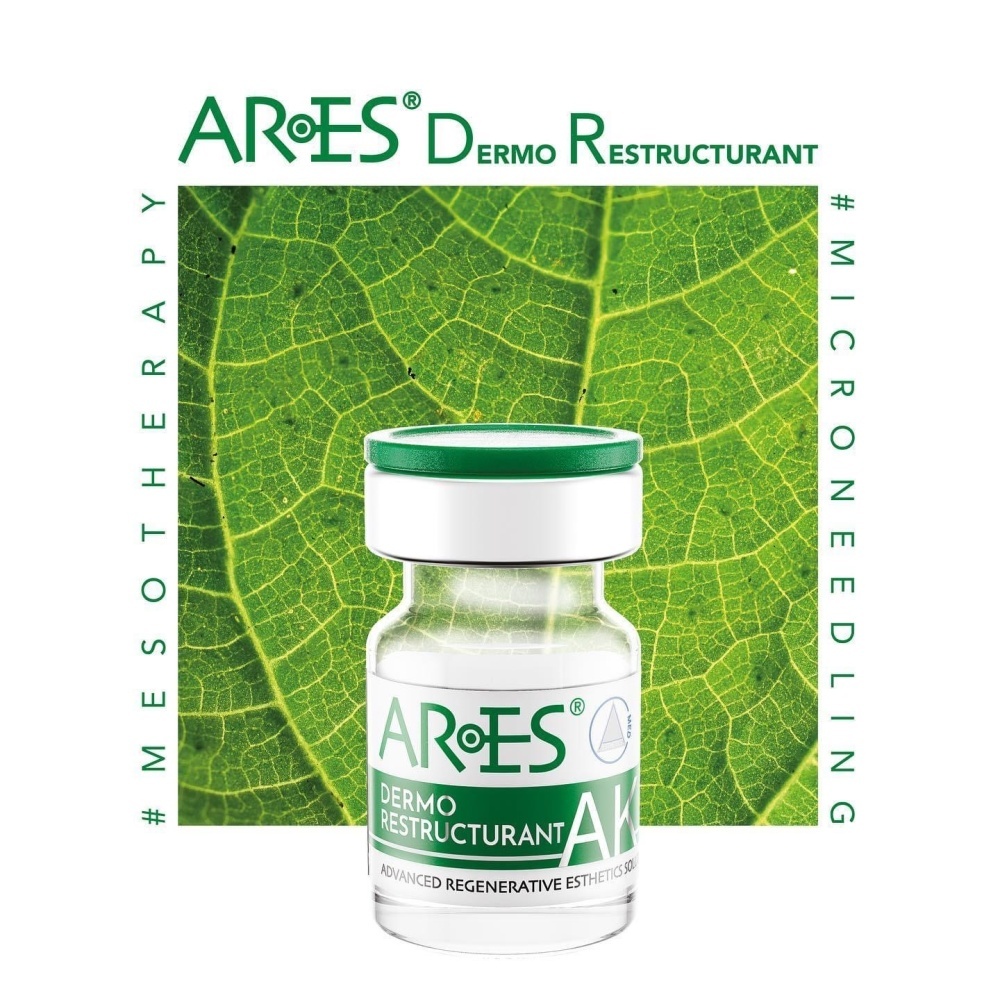 Hydratisierende Mesotherapielösung zur Stimulation des Stoffwechsels<br>Ares Dermo Restructurant 4x4 ml