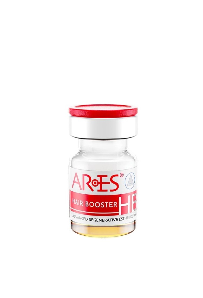 Ares Hair Booster<br>Mesotherapielösung für die komplexe Behandlung von Kopfhautproblemen 4x4 ml.