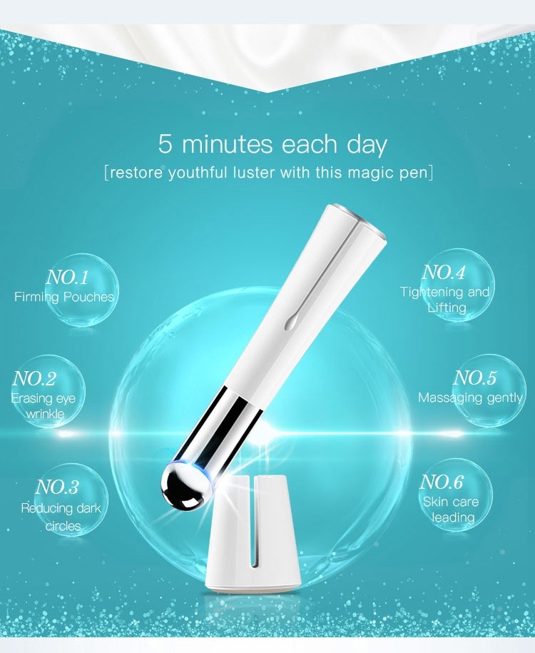 Massagegerät zur Beseitigung von Augenfalten<br>Eye Wrinkle Remover Massager