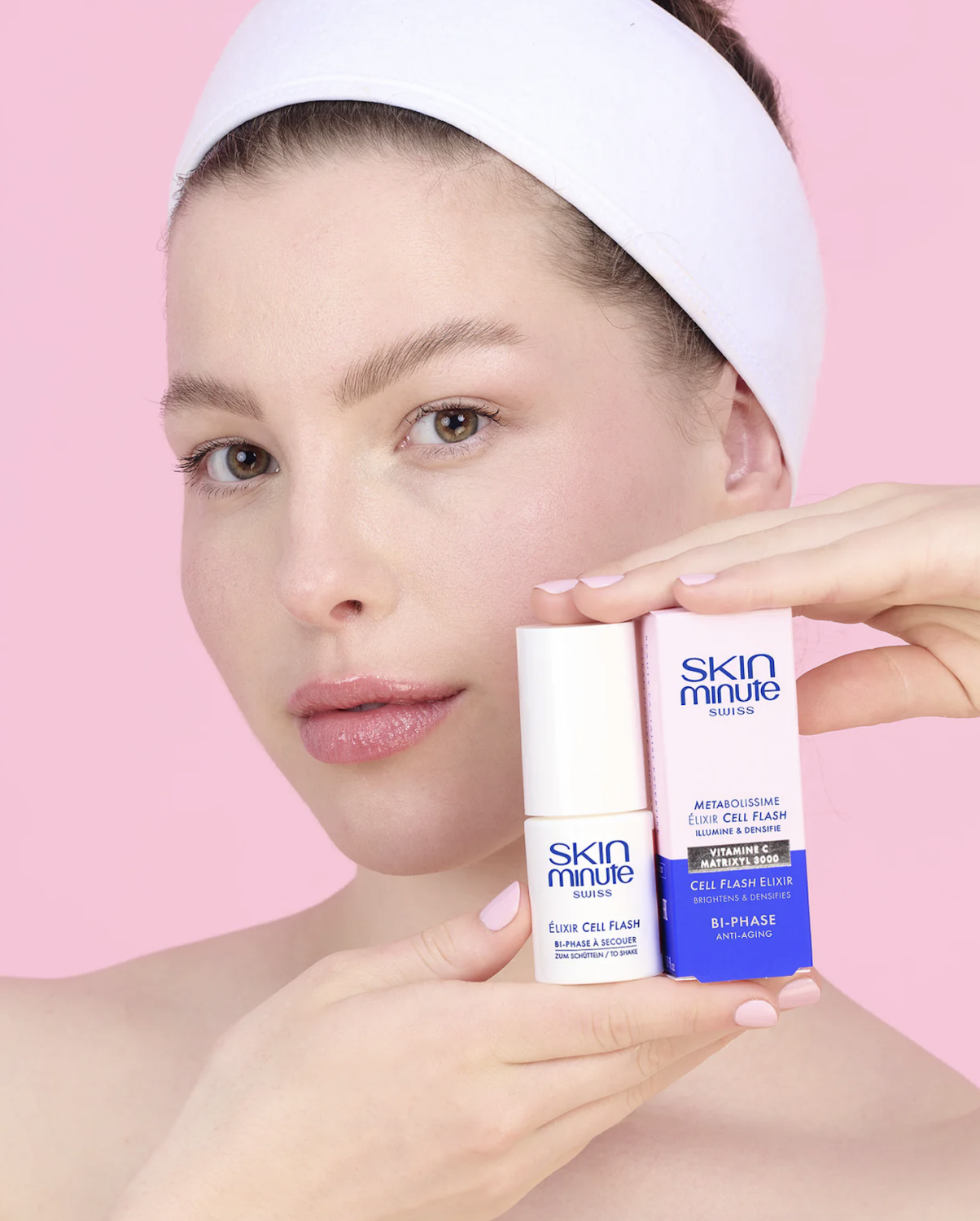 SKIN MINUTE ELIXIR CELL FLASH METABOLISSIME 
Hydratisierendes Serum mit Vitamin C <br> 30ml