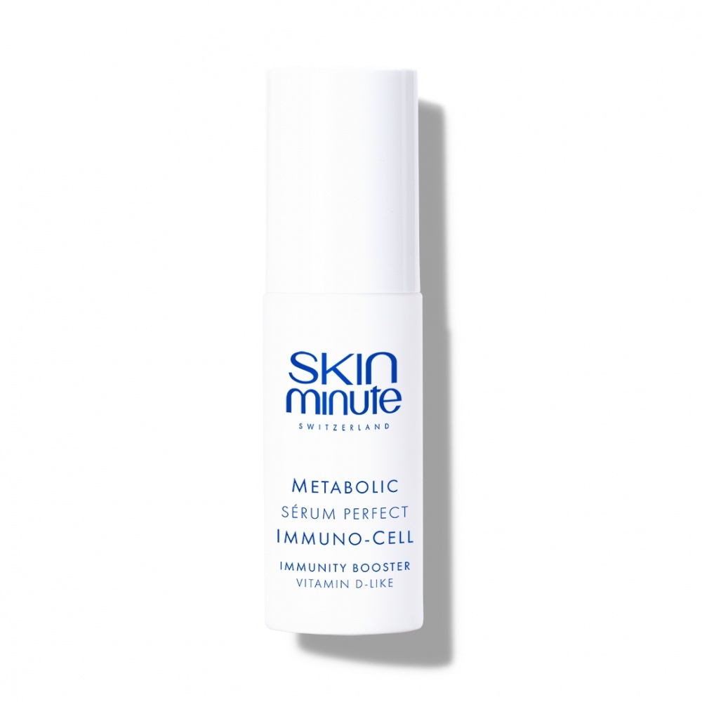 SKIN MINUTE PERFECT IMMUNO-CELL METABOLIC SERUM 
Stärkendes und schützendes Gesichtsserum mit Granatapfel Stammzellen<br>Serum Perfect Immuno-Cell Metabolic<br>50 ml