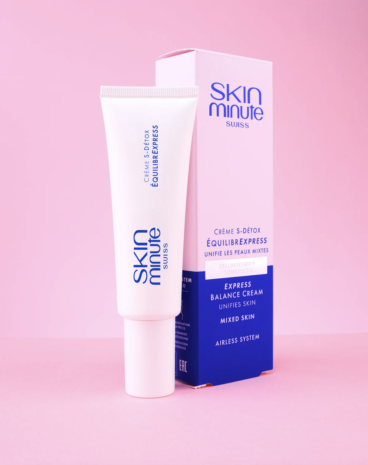 SKIN MINUTE S - DETOX EQULIBREXPRESS CREAM - EXPRESS BALANCE CREAM 
Feuchtigkeitscreme mit Stammzellen aus Himbeeren <br>S-Detox Hydratation und Hautregeneration 50 ml