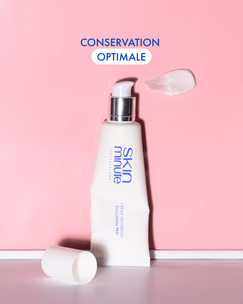 SKIN MINUTE COLLAGEN CREAM REGENERATES & MOISTURISES 
Kollagen-Creme mit Stimul-Co Peptid<br>Anti-Aging 25+  Collagen Cream 50 ml