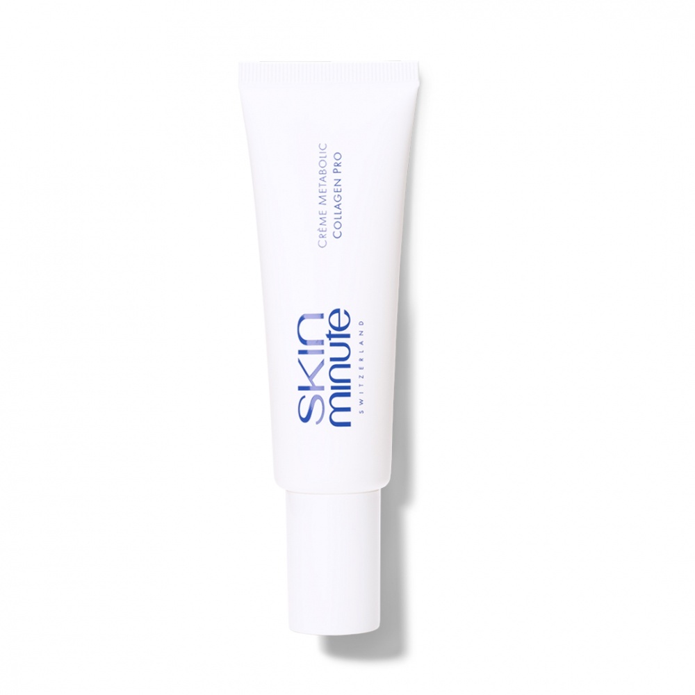 SKIN MINUTE COLLAGEN CREAM REGENERATES & MOISTURISES 
Kollagen-Creme mit Stimul-Co Peptid<br>Anti-Aging 25+  Collagen Cream 50 ml