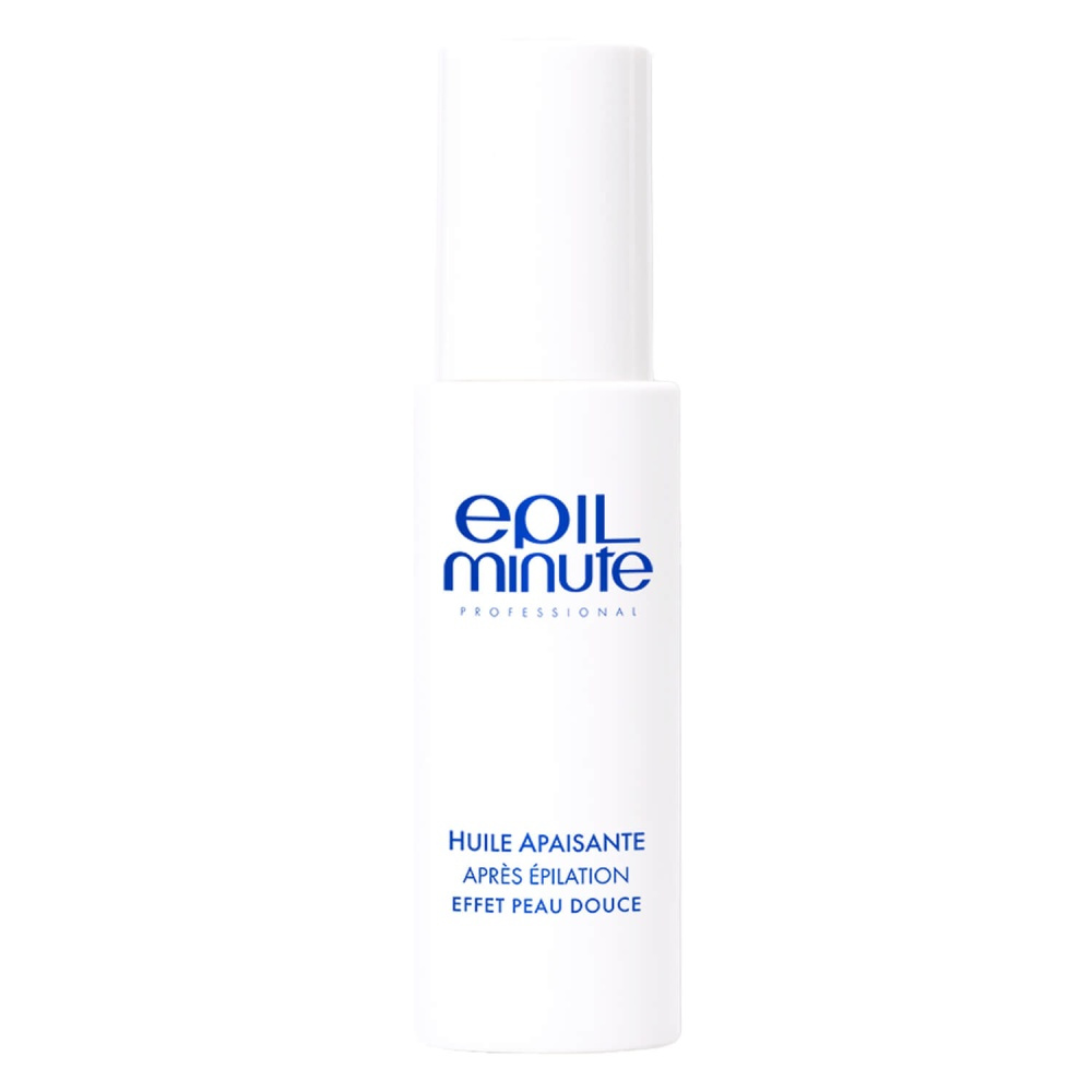 SKIN MINUTE HUILE APAISANTE <br> AFTER WAXING SOOTHING OIL  <br>Rabatt 50% 
Beruhigendes Öl<br>Spendet Feuchtigkeit und beruhigt nach der Haarentfernung
