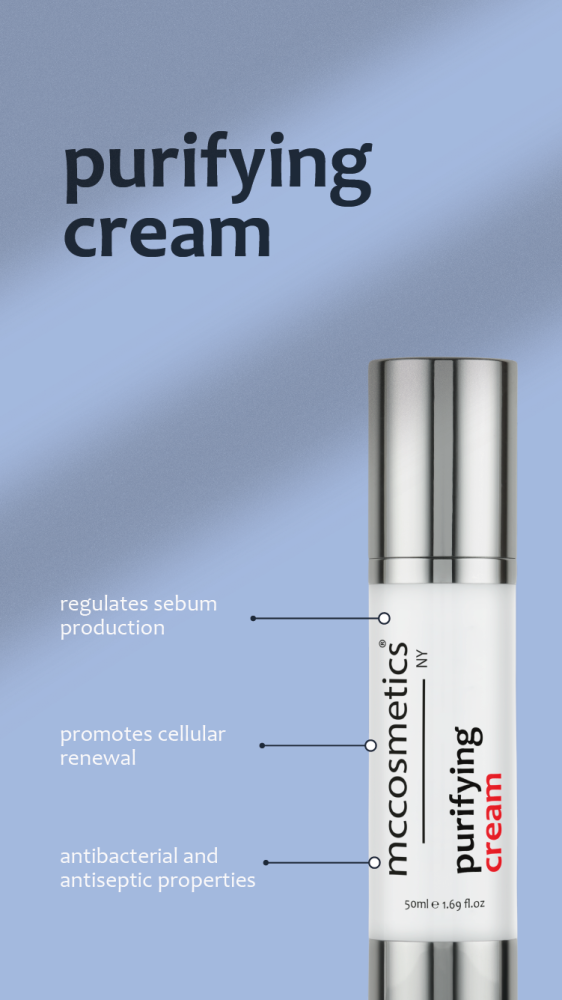 Zellregeneration fördernde Gesichtscreme<br>MC Purifying Cream 50ml