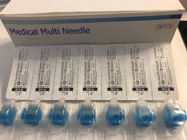 Skin Injector 3 9 PIN Nadeln<br>9 Pin Ersatzaufsätze für den Skin Injector 3