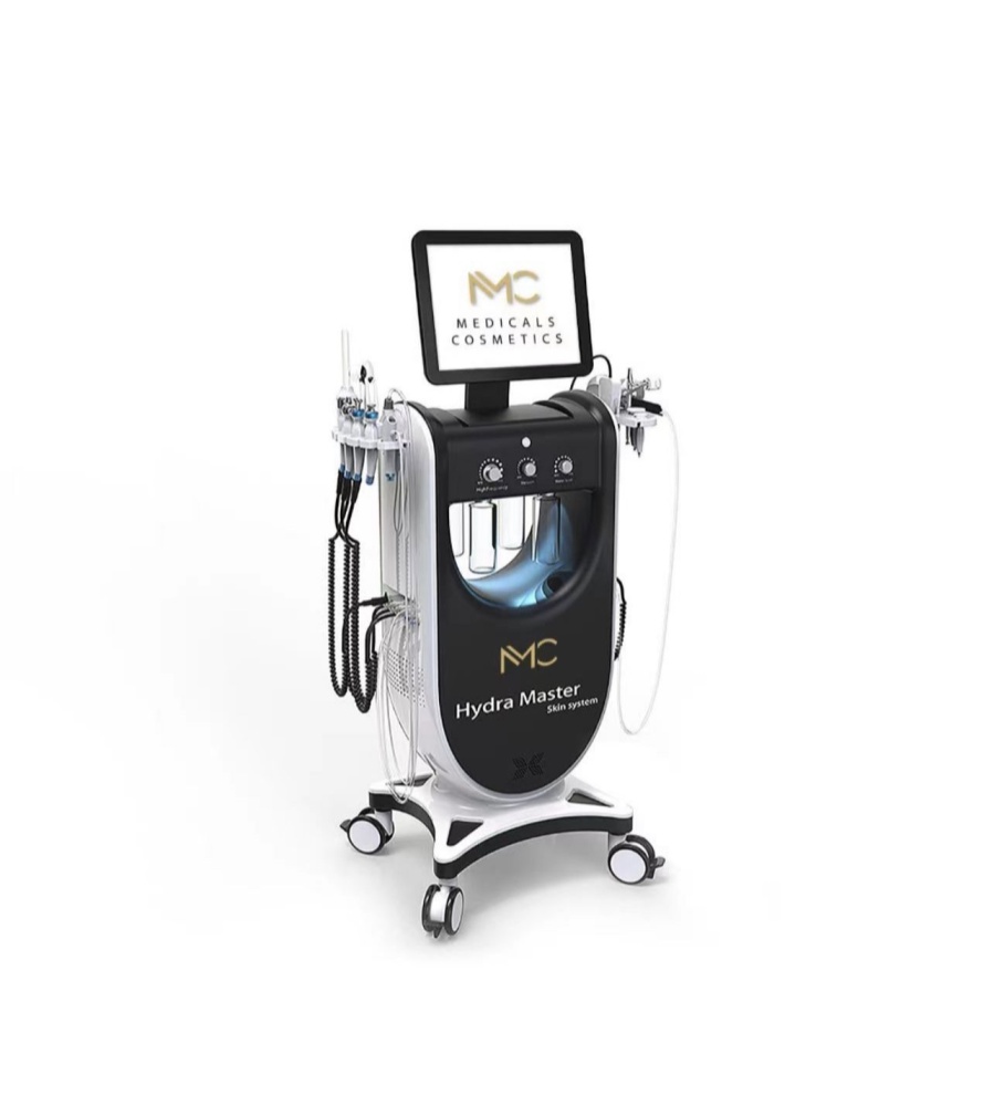 MC HYDRA MASTER COSMETICS MACHINES 
Kosmetikgerät für die professionelle Hautbehandlung mit 9 professionellen Köpfen