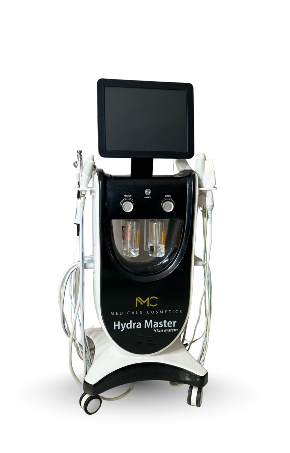 MC HYDRA MASTER COSMETICS MACHINES 
Kosmetikgerät für die professionelle Hautbehandlung mit 9 professionellen Köpfen