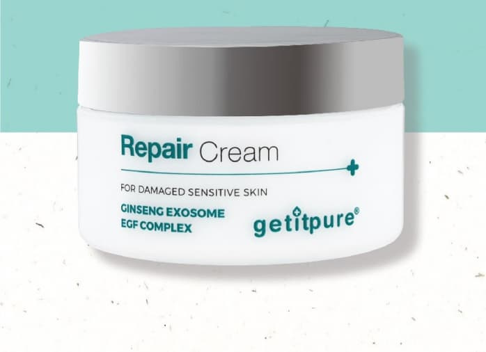 Exozomy Repair Cream Ginseng Exosome 
Hydratisierende, reparierende und entgiftende Creme mit Exosomen