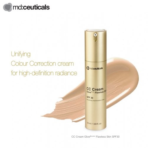 MD:CEUTICALS CC CREAM GLOWBOOSTER FLAWLESS SKIN SPF 30 
Leuchtende Creme für eine makellose Haut mit SPF 30