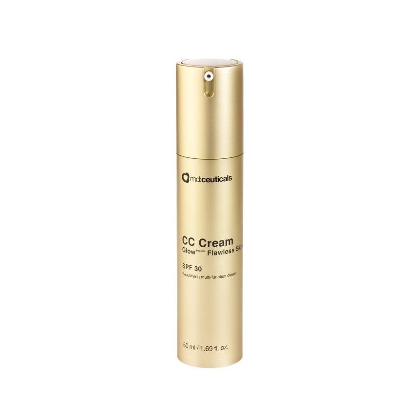 MD:CEUTICALS CC CREAM GLOWBOOSTER FLAWLESS SKIN SPF 30 
Leuchtende Creme für eine makellose Haut mit SPF 30