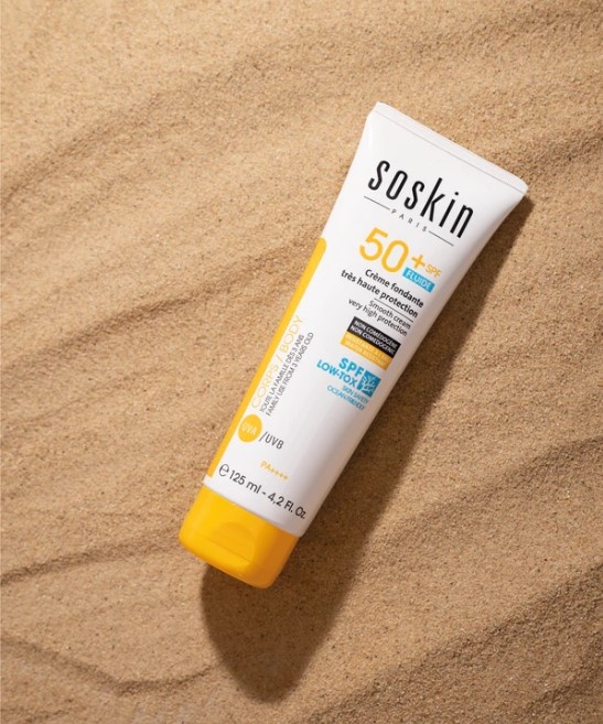 SOSKIN SMOOTH CREAM VERY HIGHT PROTECTION 
Schützende Sonnencreme Spf 50+ Sanft zur Haut und zur Umwelt