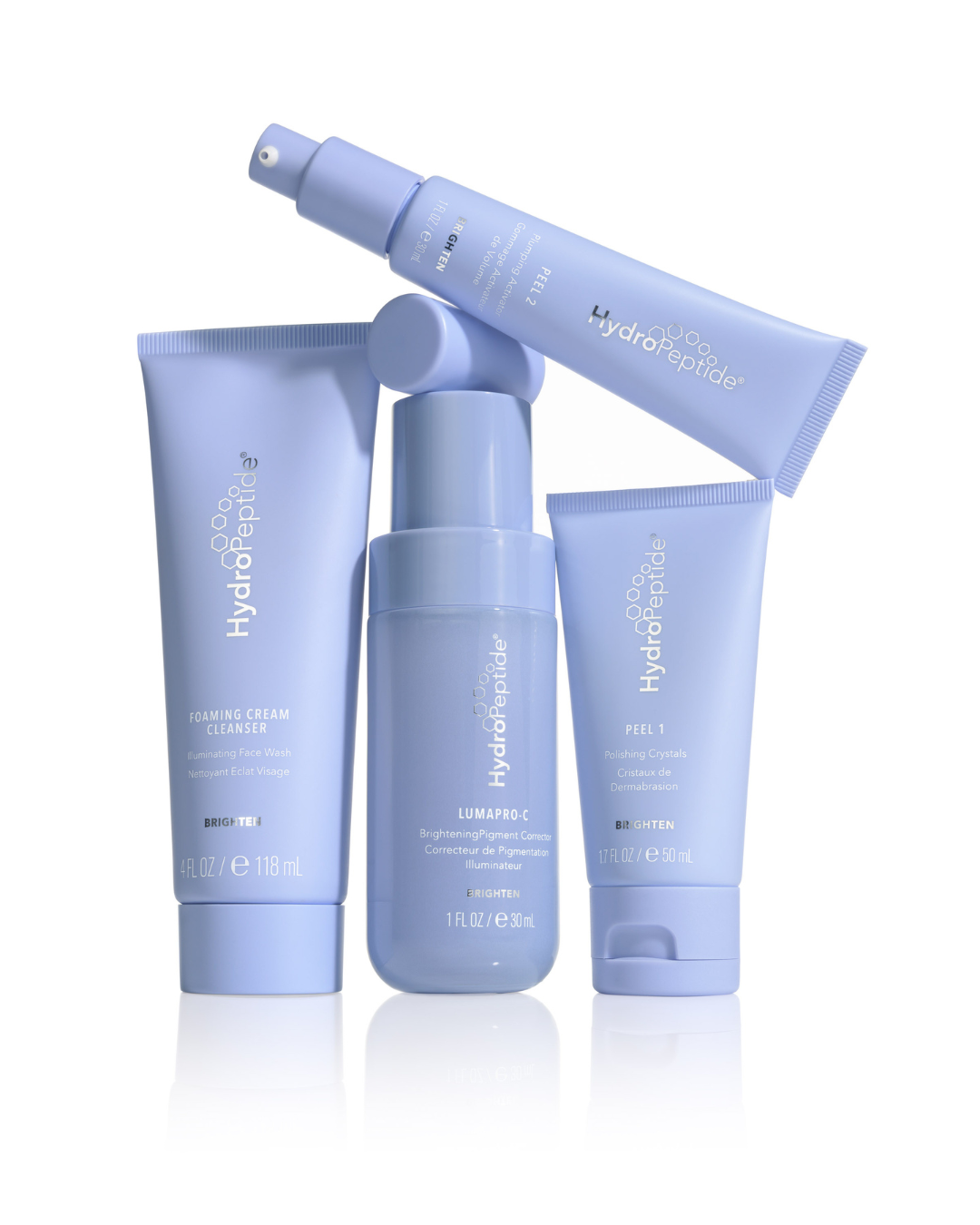 Sanfter Gesichtsreinigungsschaum mit Tranexamsäure und Reisextrakt<br>Hydropeptide Foaming Cream Cleanser <br>118 ml.