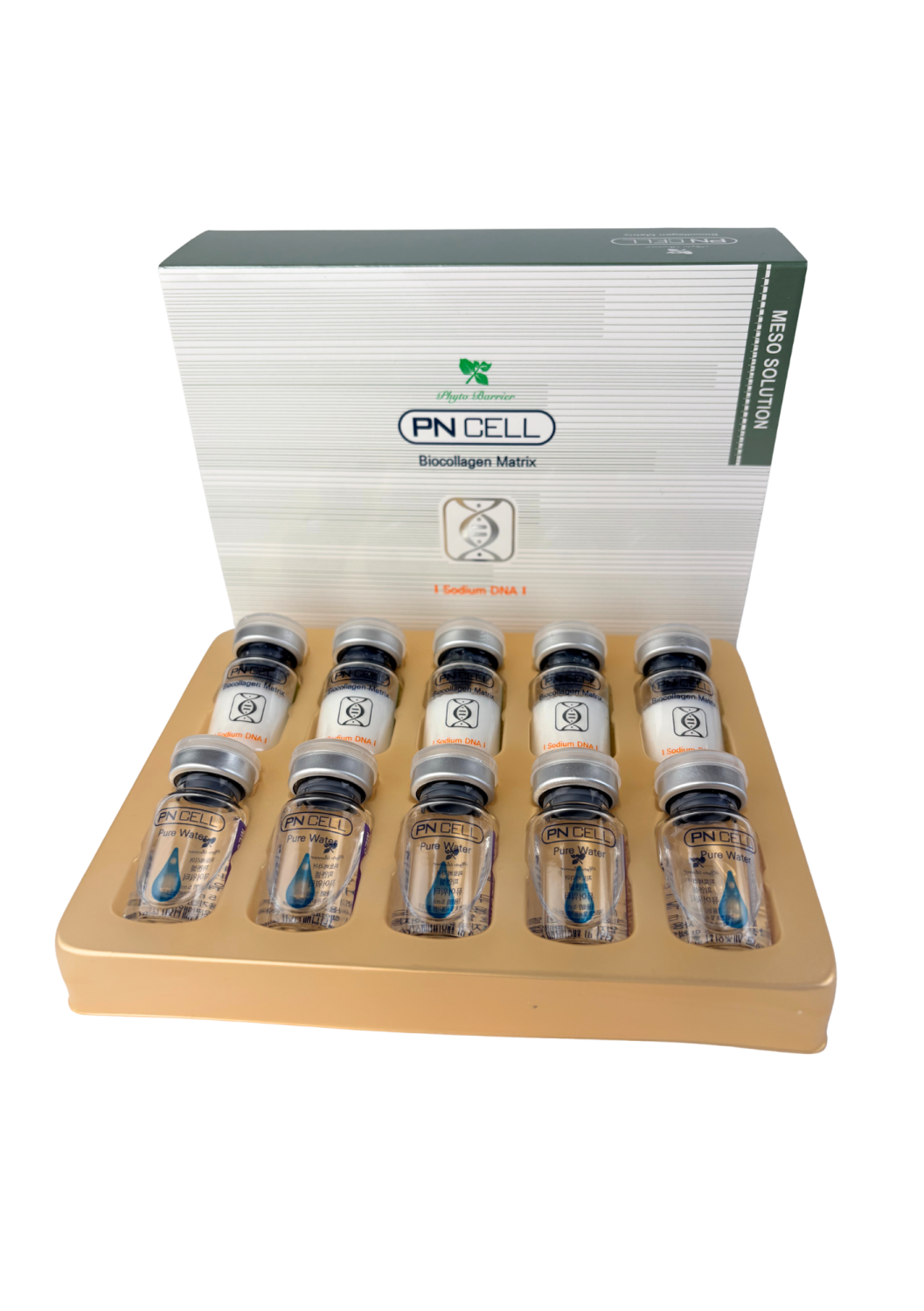 VITARAN PN CELL BIOCOLLAGEN MATRIX LYOPHILIZED MESOTHERAPEUTIC SOLUTION FOR THE REGENERATION AND HYDRATION OF THE SKIN MATRIX.