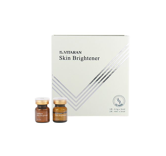 VITARAN HP CELL BRIGHTENER MESOTHERAPY WITH SALMON-DERIVED POLYNUCLEOTIDES FOR SKIN REJUVENATION AND REGENERATION. 
Mesotherapie mit Polynukleotiden – Extrakte aus Lachs-DNA zur Hautverjüngung und zur Behandlung von Hautproblemen und Pigmentflecken.