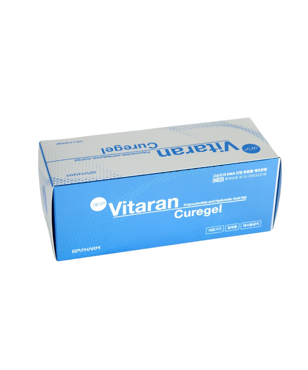 VITARAN HP Curegel  3x1 ml.<br>HAIR BOOSTER WITH POLYNUCLEOTIDES AND HYALURONID ACID REVITALIZATION OF THE SCALP AND SUPPORT FOR HAIR GROWTH. 
Haarbooster zur Förderung des Haarwuchses und zur Regeneration von Haar und Kopfhaut. 3 × 1 ml.