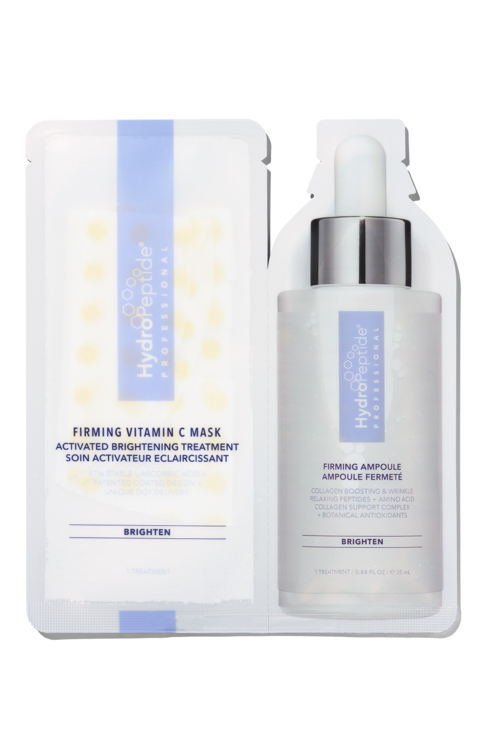 Stichprobe Aufhellende und straffende Maske mit Vitamin C<br>Hydropeptide Firming Vitamin C mask