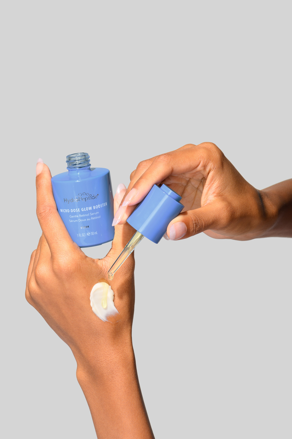 HYDROPEPTIDE MICRO DOSE GLOW BOOSTER 
Retinol-Serum mit TRI-RETINOL-KOMPLEX<br>EXP 09/26 Rabatt 20%