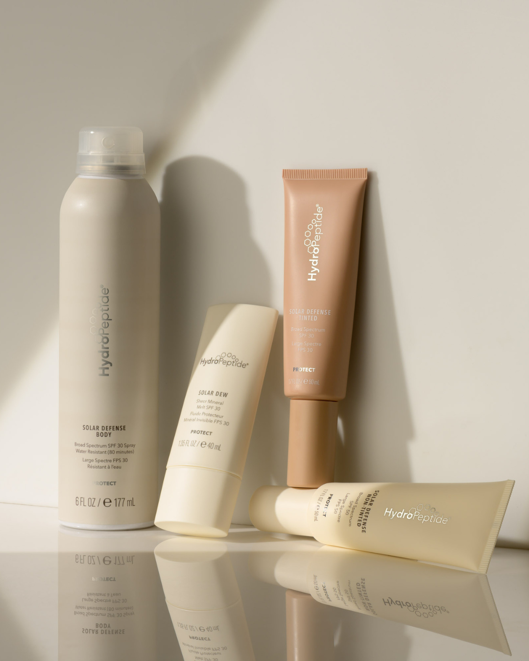 Reisegröße – Sonnenschutzcreme <br>Travel Hydropeptide Solar Dew SPF 30 Mineral Serum<br> 10 ml.