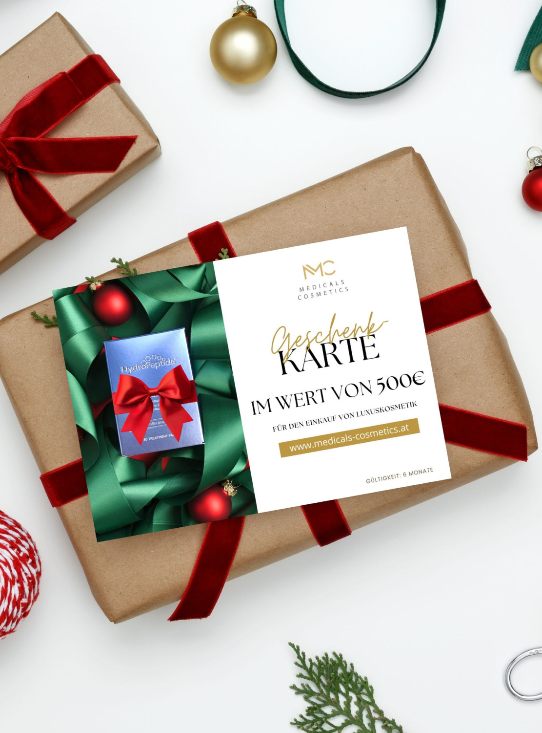 GIFT CART 500.- 
Geschenkgutschein im Wert von 500 €