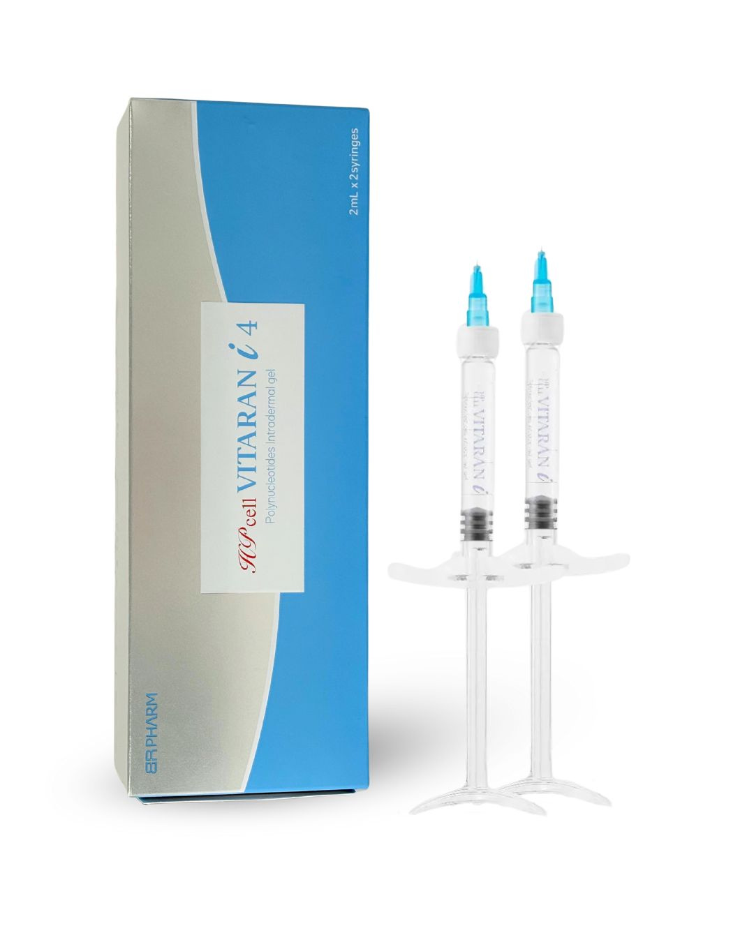 1 PCS VITARAN HP CELL 2x2 ml. +<br>2 PCS VITARAN HP SKIN BOOSTER 2x2 ml. 
Innovativer gewebestimulator mit Polynukleotiden aus Lachs 20 mg/ml (pn) + <br>Skin Booster aus Lachs und Hyaluronsäure zur Verjüngung, Regeneration und Hydratation alternder