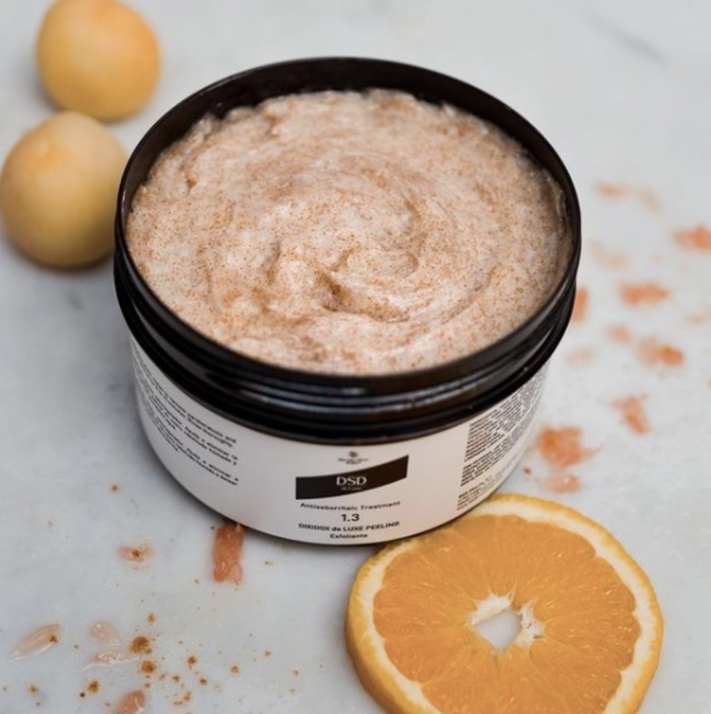 DSD DE LUXE HAIR PEELING 
DSD 1.3 DSD 1.3L Haarpeeling zur perfekten Reinigung der Kopfhaut.