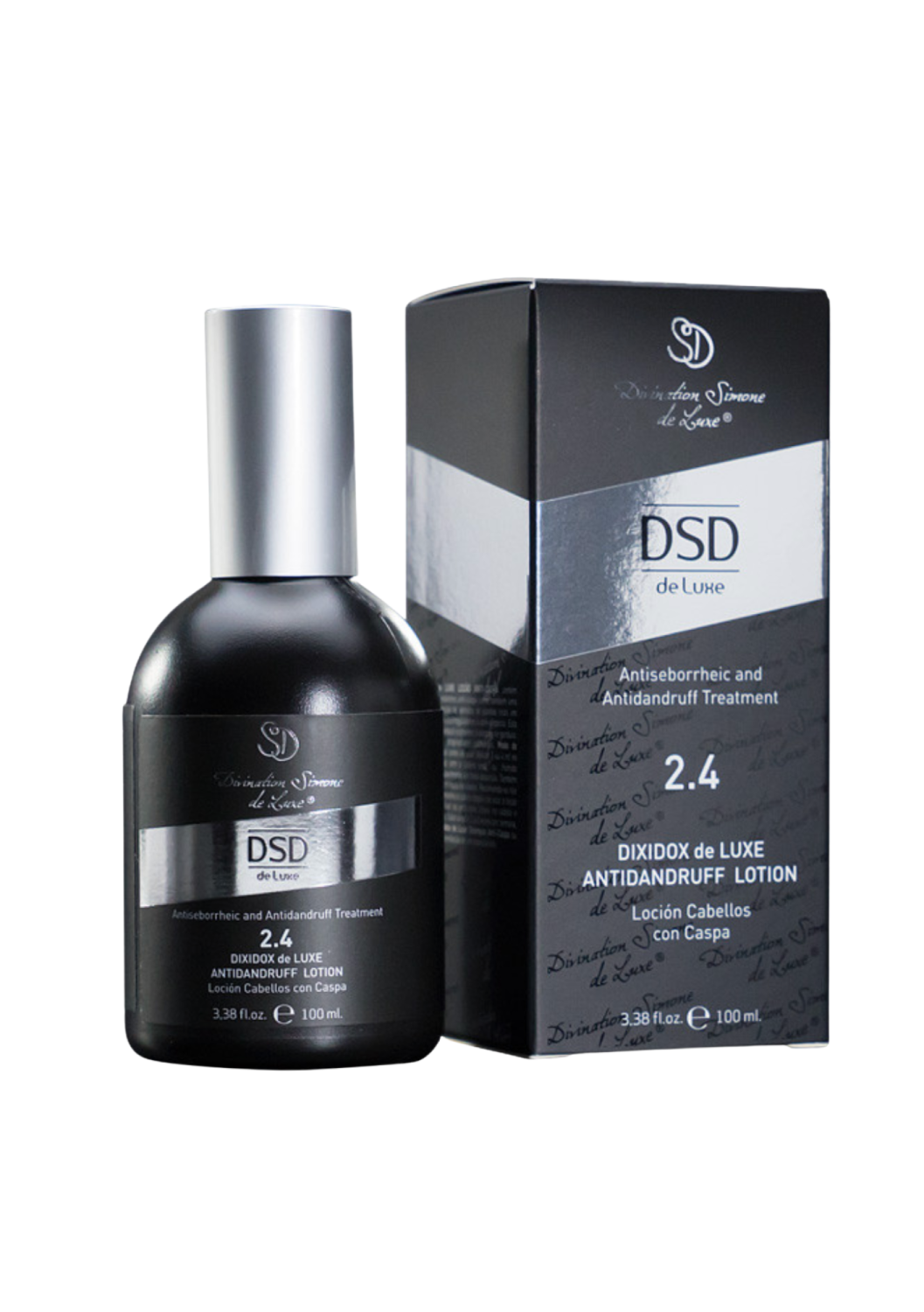 DSD SIMONE DE LUXE ANTIDANDRUFF LOTION 
2.4 Haardünger gegen Schuppen. Präparat zur Regulierung des Hautfetts.
