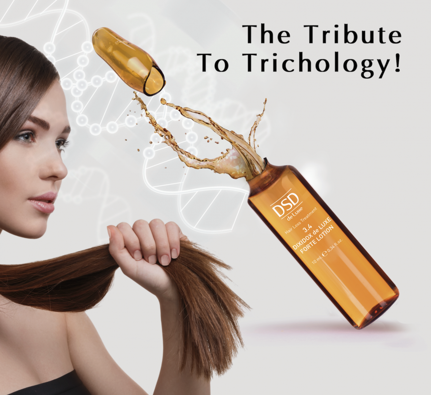 DSD SIMONE DE LUXE FORTE LOTION 
3.4 DSD Ampullen gegen Haarausfall. Professioneller Haardünger für Haarwachstum und -erneuerung.