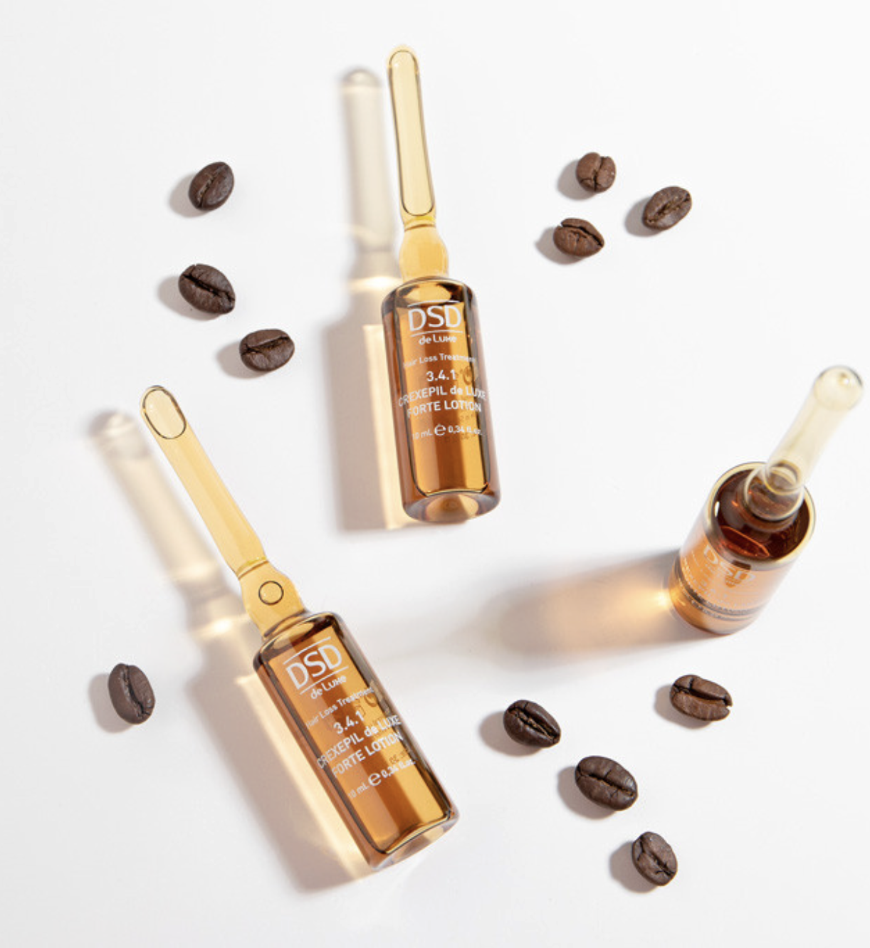 DSD SIMONE DE LUXE CREXEPIL FORTE LOTION 
3.4.1 Nährende Düngung gegen Haarausfall. Intensives Haarpflegekonzept zur Wiederherstellung und zum Wachstum der Haare.