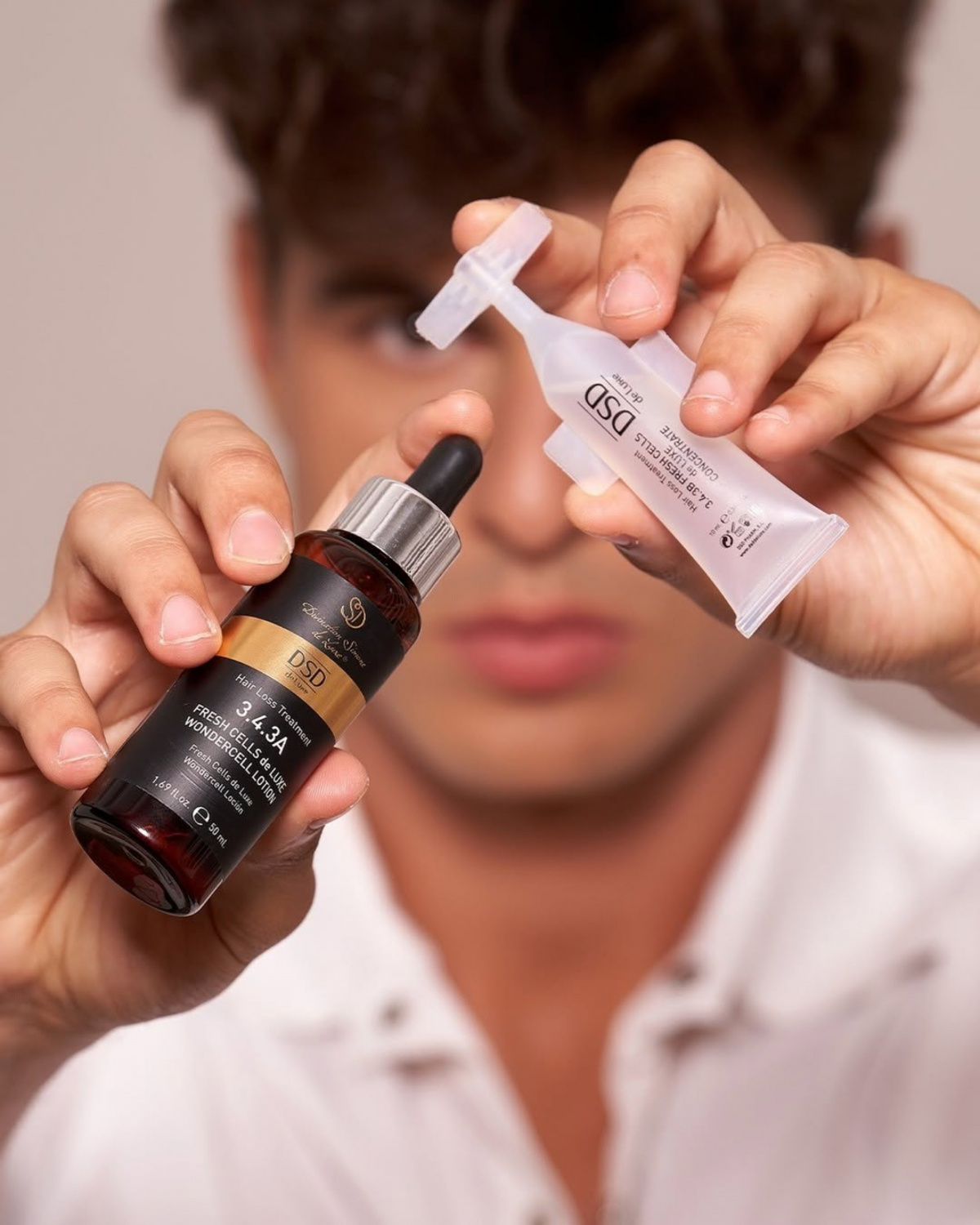 DSD SIMONE DE LUXE WONDERCELL LOTION 
3.4.3A Nährende Haarlotion für eine starke Haarwuchsstimulation