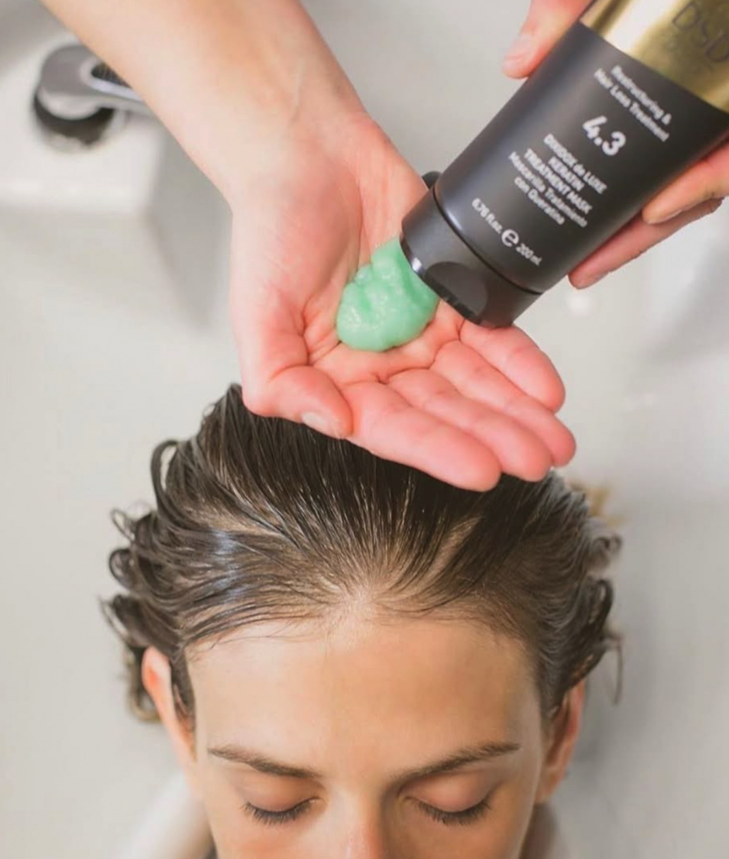 DSD SIMONE DE LUXE KERATIN TREATMENT MASK 
4.3 Haarmaske mit Keratin gegen Haarausfall und Haarbruch.