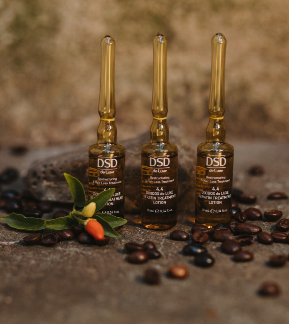 DSD SIMONE DE LUXE KERATIN LOTION 
4.4 Haarbehandlung mit Keratin für langes Haar. Leave-in Pflege gegen Haarbruch.