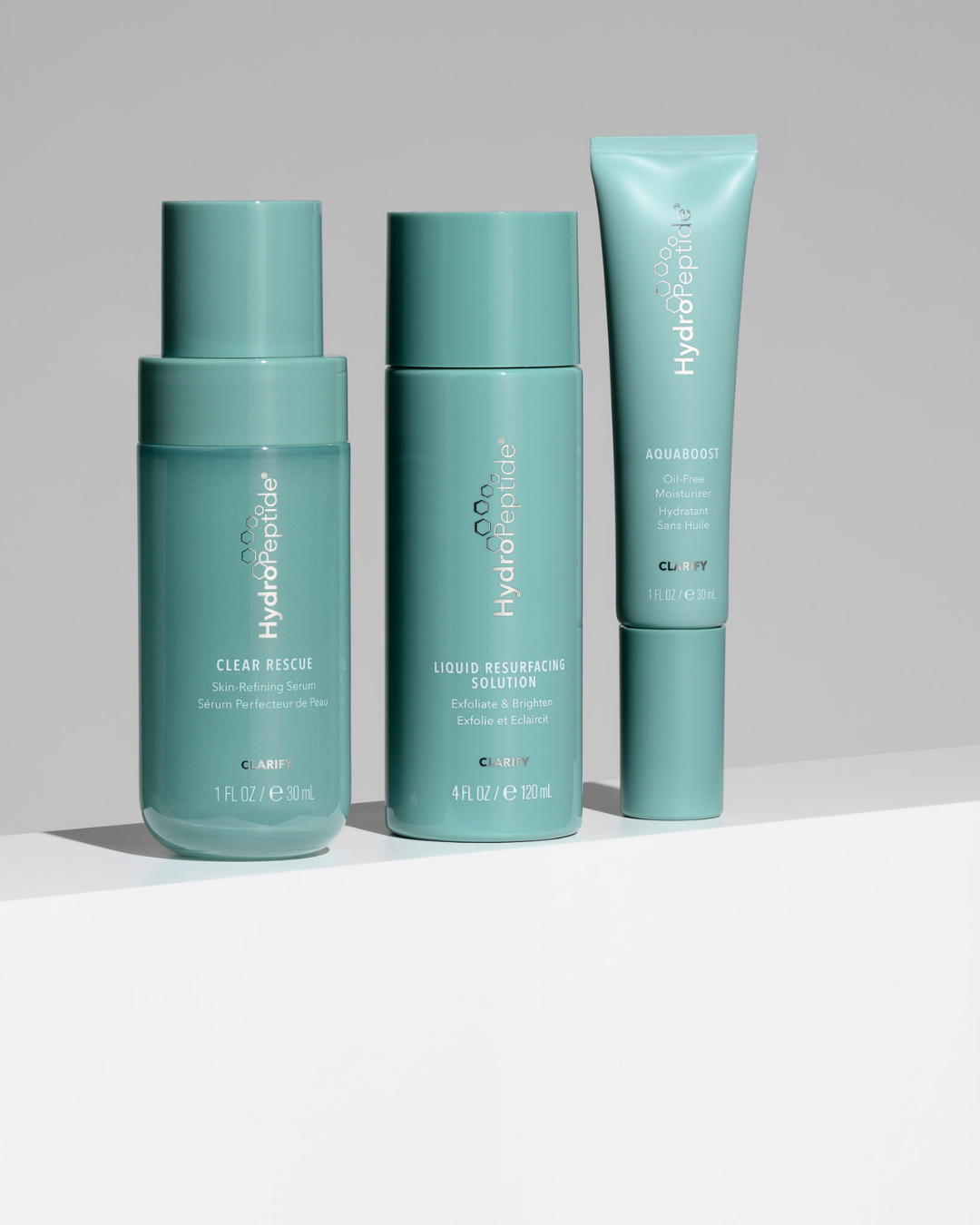 Aquaboost<br>Ölfreier Feuchtigkeitsspender<br>mit patentierten Peptiden