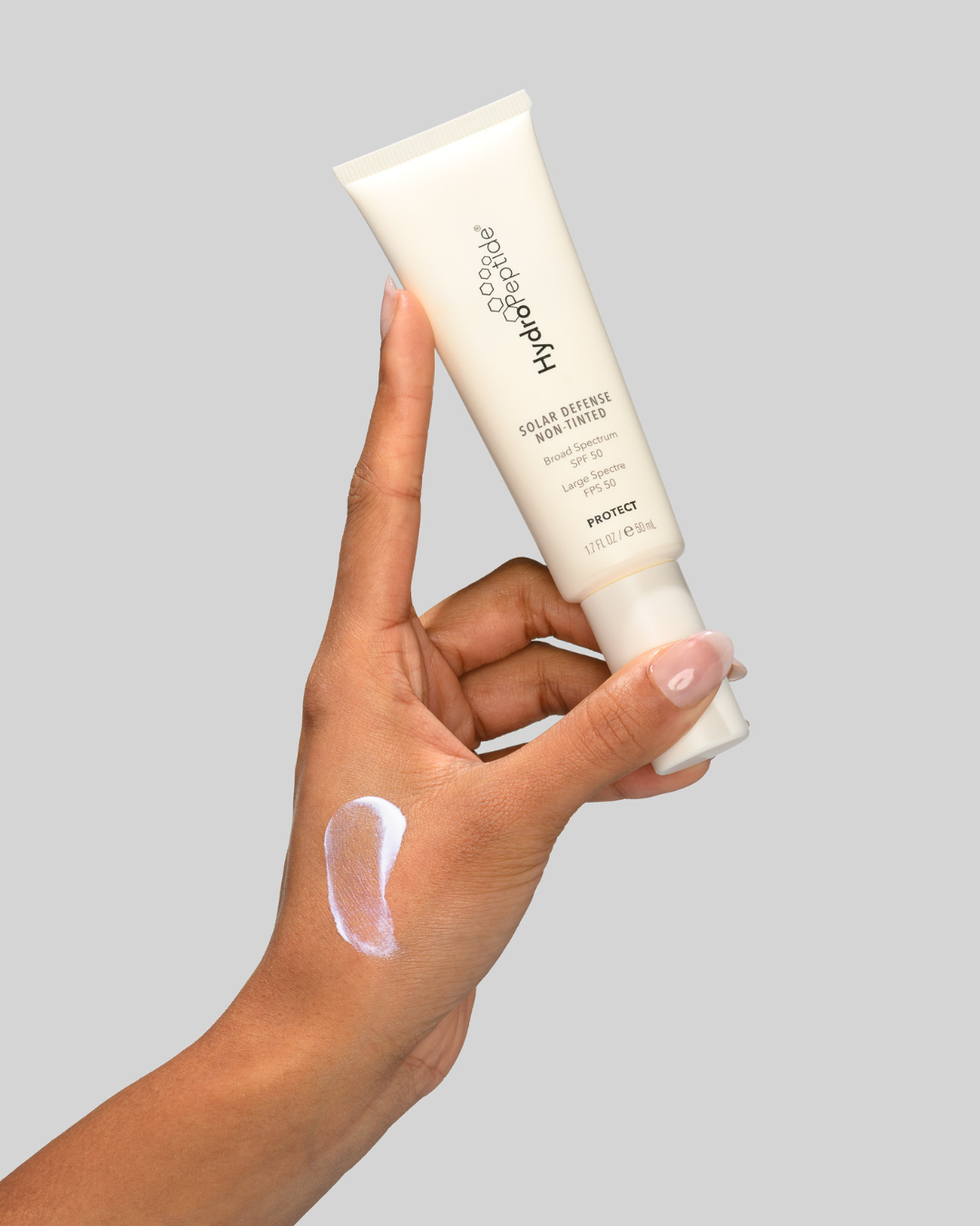Solar Defense Nontinted<br> Peptidhaltige Anti Age Sonnencreme SPF 50