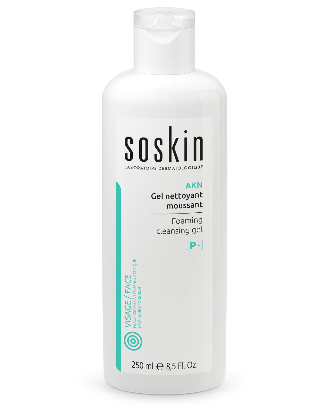 SOSKIN AKN FOAMING CLEANSING GEL 
Reinigungsgel für unreine Haut und Poren