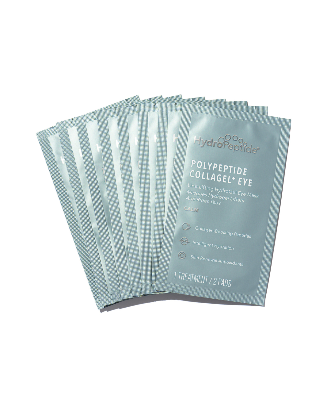 HYDROPEPTIDE POLYPEPTIDE EYE COLLAGEL + 
Kollagen- und feuchtigkeitsspendende Augenmaske mit Wirksamkeit auf zellulärer DNA-Ebene