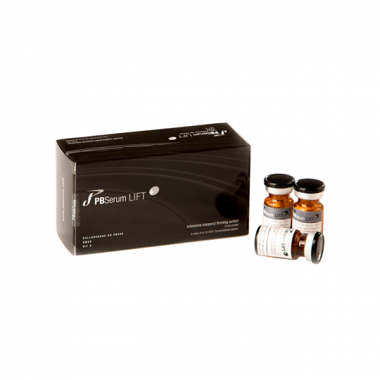 PBSERUM LIFT + <br>Lifting für schlaffe Haut, Collagen<br> 5 Amp. x 3ml