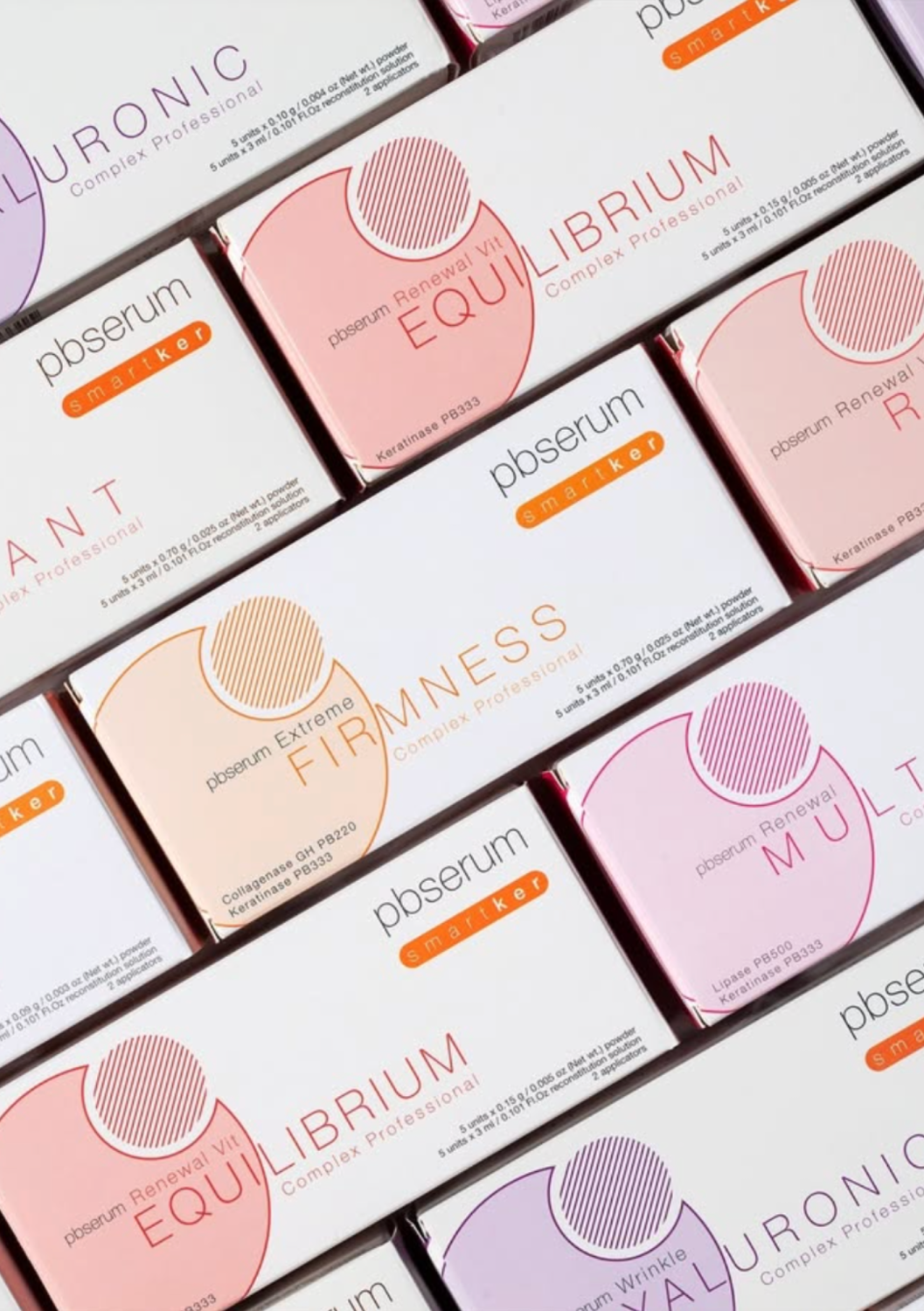 PBSERUM SMARTKER HYALURONIC COSMECEUTICALS 
Reduktion von Falten und Feuchtigkeit der Haut. Verjüngung durch Enzyme<br>5 Amp x 0,70g/5 Amp x 3ml