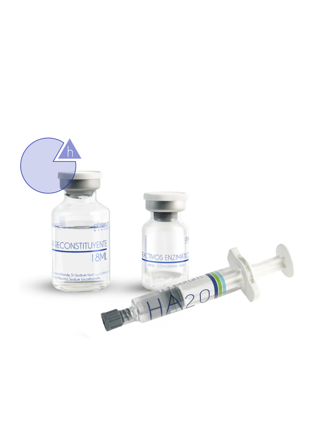 PBSERUM MEDICAL HIGH / REVIVE + HA 2.0 
Enzyme zur Straffung der Haut, Reduktion von Narben, Cellulite, Akne. Kollagenase pflanzlichen Ursprungs.
