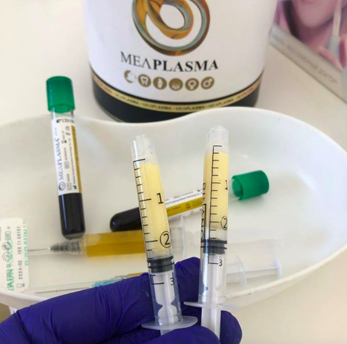 MEAPLASMA PRGF<br>Eprouvetten für die Herstellung von<br>Autolog Conditioniertem Plasma, 14 Stück