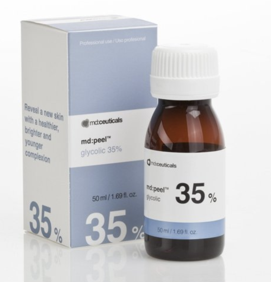 MD:CEUTICALS md:PEEL GLYCOLIC 35% 
Anti-Age-, Antipigmentierungs- und Anti-Akne-Peeling